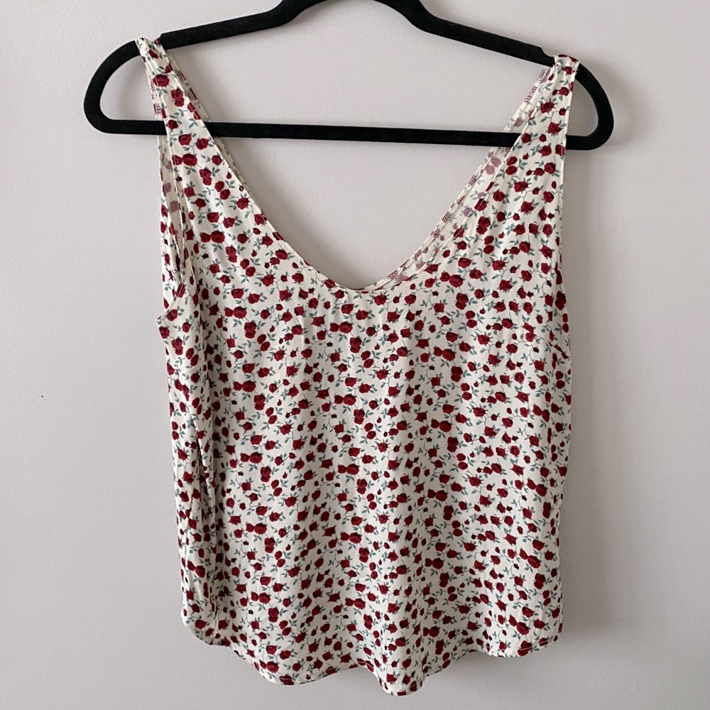 Reformation Floral Tank